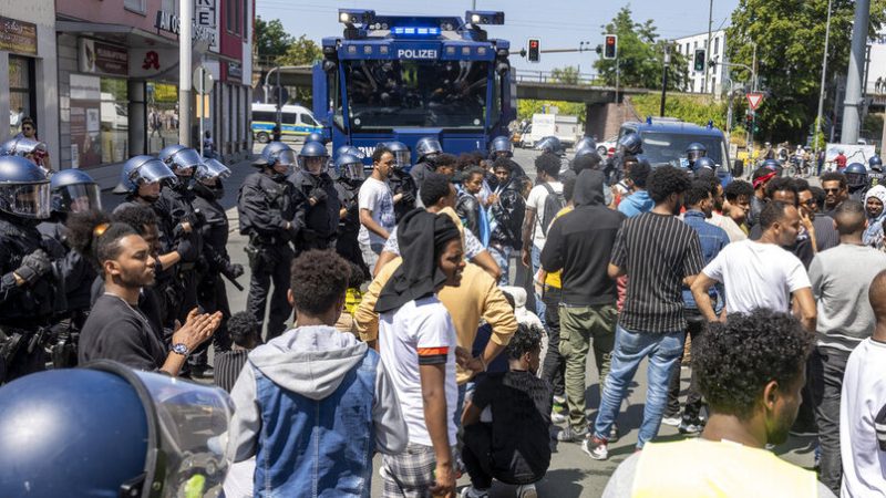 Bericht der jungen Welt zu den Angriffen auf das Eritrea Festival in Gießen 2023